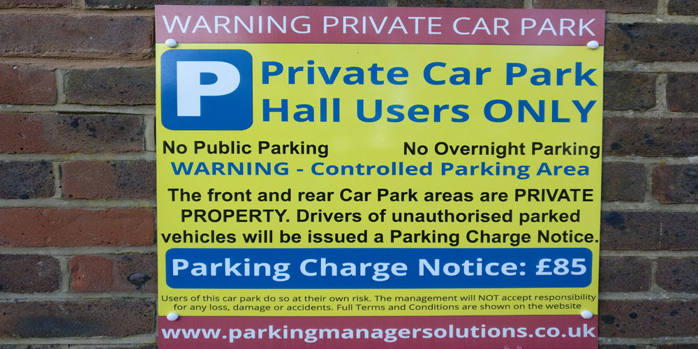 Car Park Signs from AFab Signs in Portsmouth