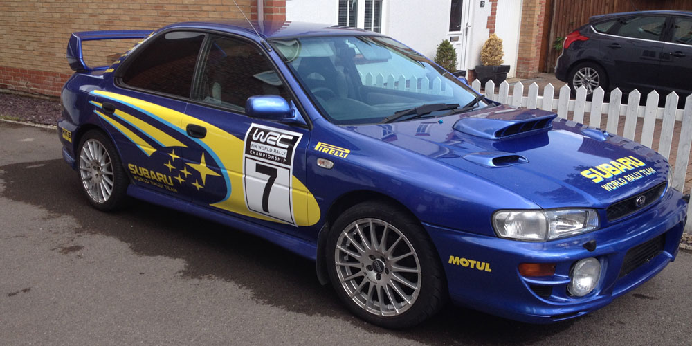 Subaru Rally Car